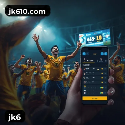 Aplicativo móvel jk6 para iOS e Android